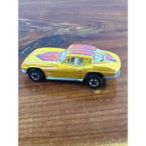 Hot Wheels HiRakers Split Window '63 Corvette Stingray Gold‎ 1981 Mattel 1979